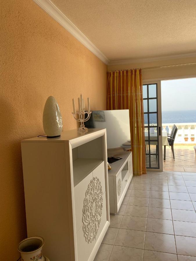 Ocean Pearl, Luxurioeses Haus, Meerblick, Grosse Sonnenterrasse, Teneriffa Sued, Los Gigantes, 600M Zum Strand, 200M Zum Ort, Ruhig Acantilado de los Gigantes Luaran gambar