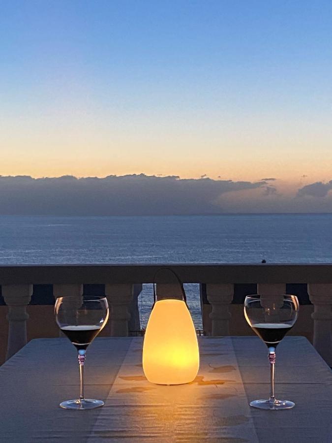 Ocean Pearl, Luxurioeses Haus, Meerblick, Grosse Sonnenterrasse, Teneriffa Sued, Los Gigantes, 600M Zum Strand, 200M Zum Ort, Ruhig Acantilado de los Gigantes Luaran gambar
