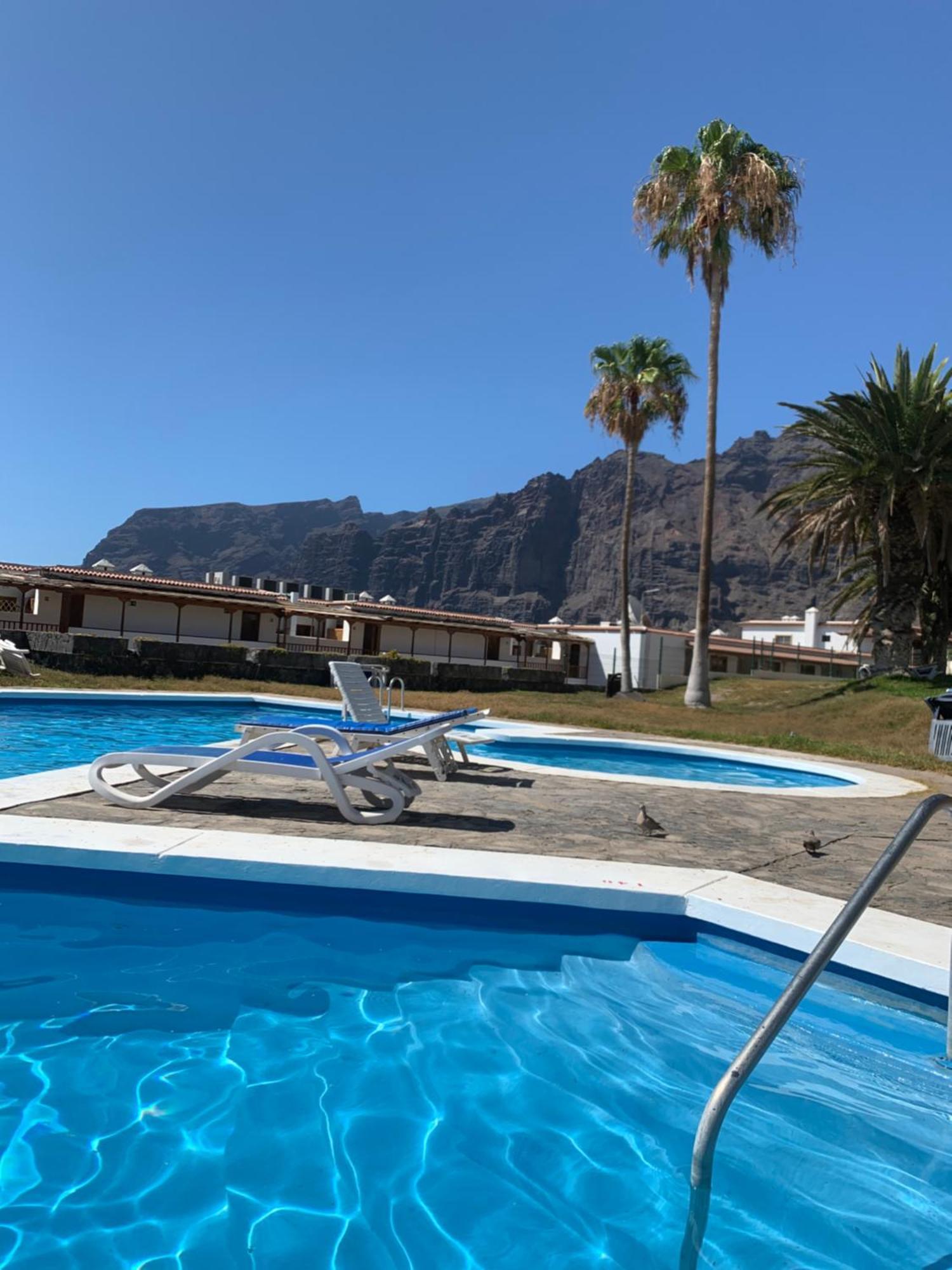 Ocean Pearl, Luxurioeses Haus, Meerblick, Grosse Sonnenterrasse, Teneriffa Sued, Los Gigantes, 600M Zum Strand, 200M Zum Ort, Ruhig Acantilado de los Gigantes Luaran gambar